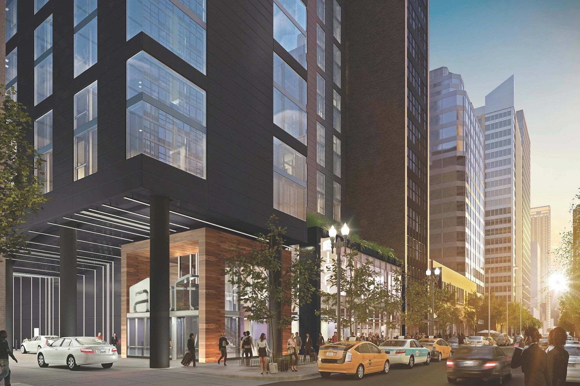 Aloft Chicago Mag Mile Hotel Bagian luar foto
