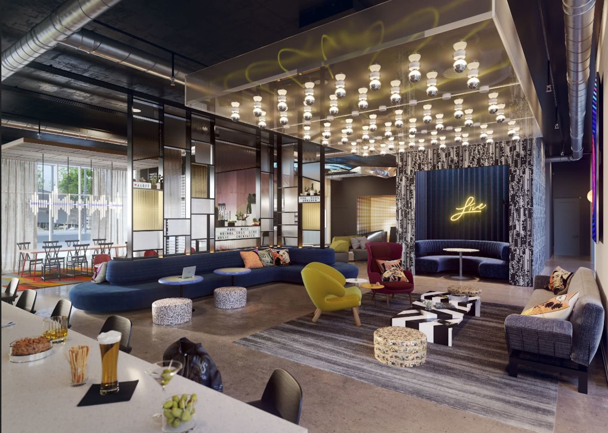 Aloft Chicago Mag Mile Hotel Bagian luar foto